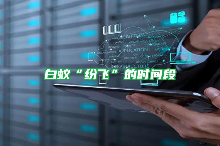 白蟻“紛飛”的時(shí)間段