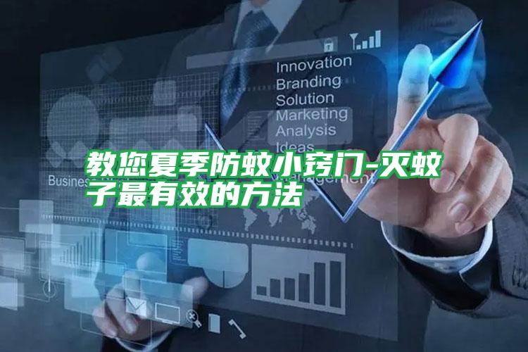 教您夏季防蚊小竅門(mén)-滅蚊子最有效的方法