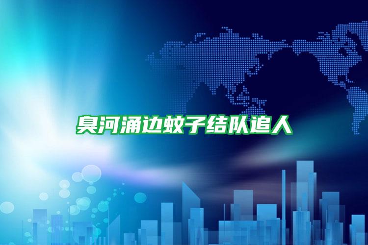 臭河涌邊蚊子結(jié)隊追人
