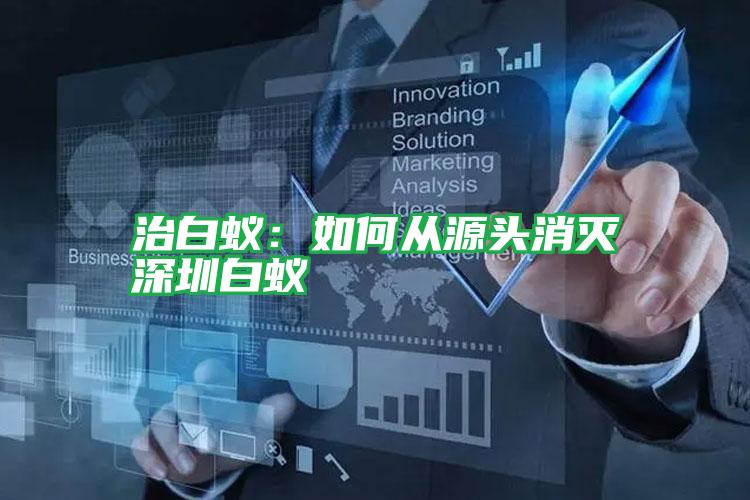 治白蟻:如何從源頭消滅深圳白蟻
