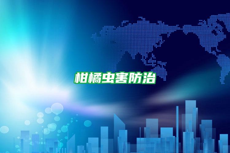 柑橘蟲害防治