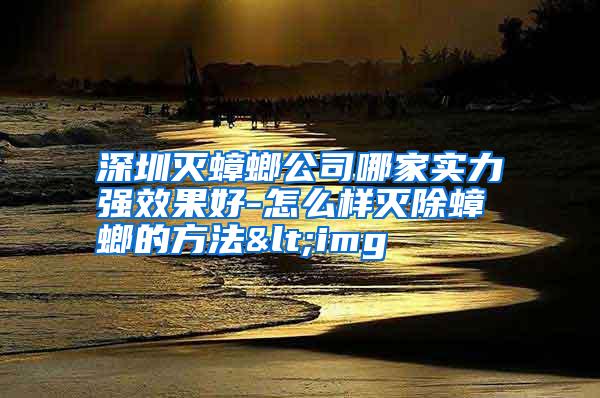 深圳滅蟑螂公司哪家實(shí)力強(qiáng)效果好-怎么樣滅除蟑螂的方法<img