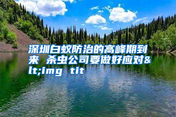 深圳白蟻防治的高峰期到來 殺蟲公司要做好應對<img tit