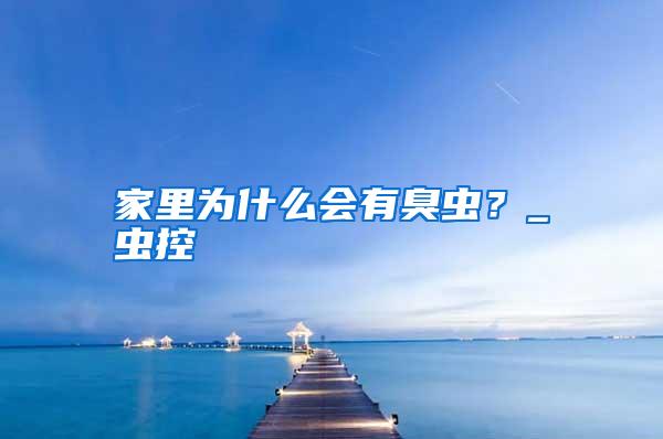 家里為什么會(huì)有臭蟲(chóng)?_蟲(chóng)控