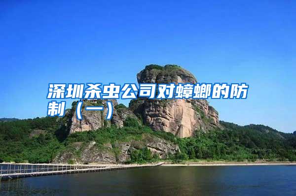 深圳殺蟲(chóng)公司對(duì)蟑螂的防制（一）