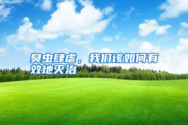 臭蟲肆虐，我們?cè)撊绾斡行У販缰?/></p>
					 <p style=