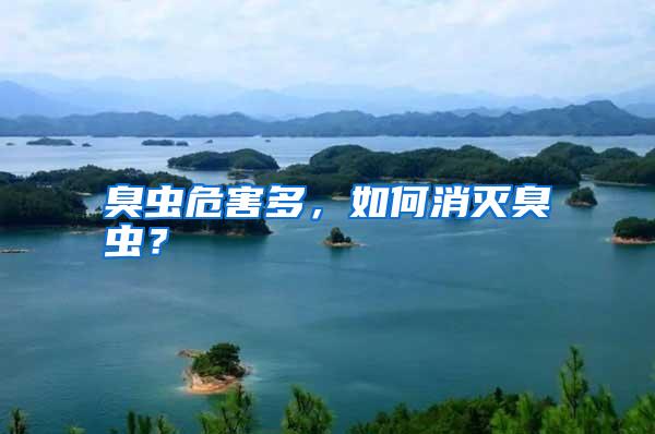 臭蟲危害多,如何消滅臭蟲?