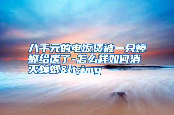 八千元的電飯煲被一只蟑螂給廢了-怎么樣如何消滅蟑螂<img
