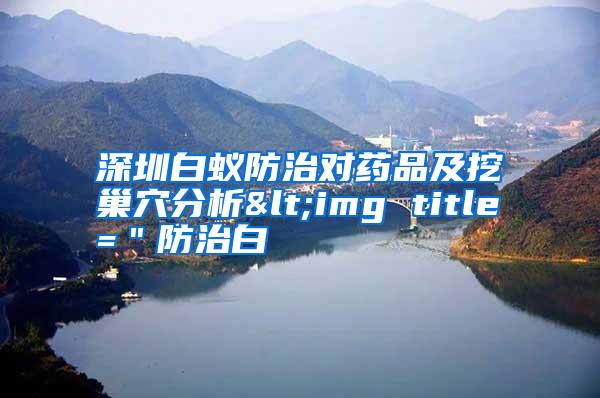 深圳白蟻防治對藥品及挖巢穴分析<img title="防治白