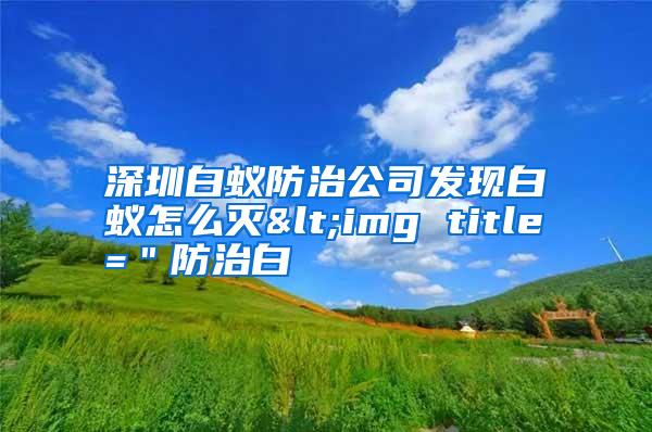 深圳白蟻防治公司發(fā)現(xiàn)白蟻怎么滅<img title="防治白