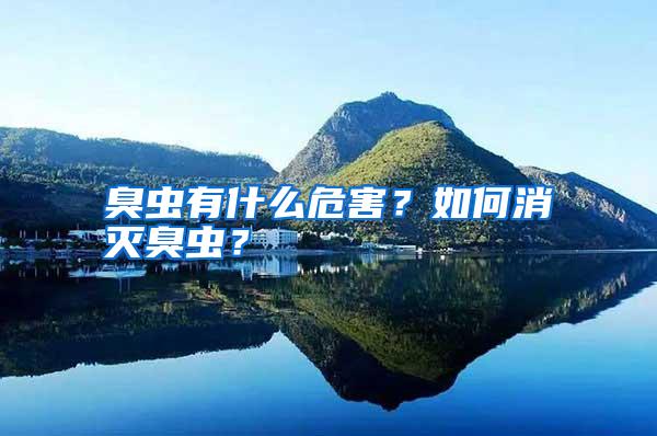 臭蟲有什么危害?如何消滅臭蟲?