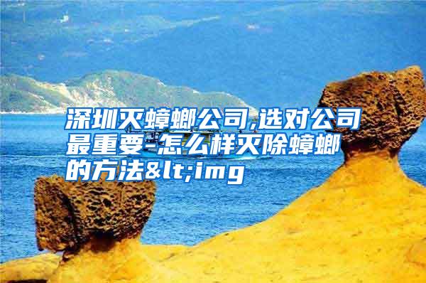 深圳滅蟑螂公司,選對(duì)公司最重要-怎么樣滅除蟑螂的方法<img