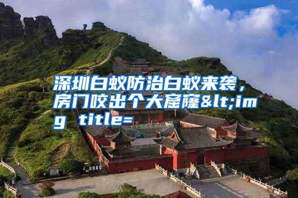 深圳白蟻防治白蟻來襲,房門咬出個(gè)大窟窿<img title=