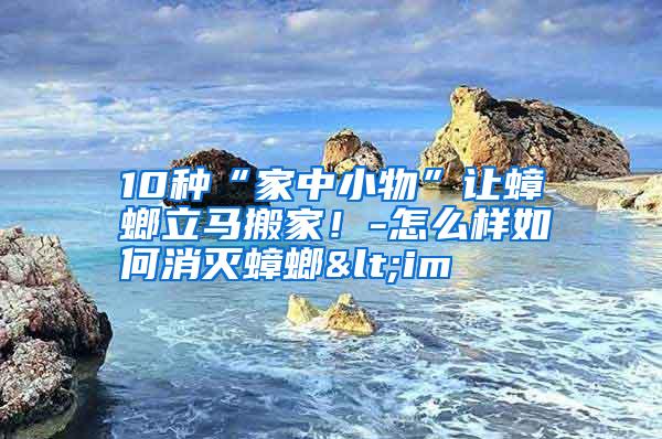 10種“家中小物”讓蟑螂立馬搬家!-怎么樣如何消滅蟑螂<im