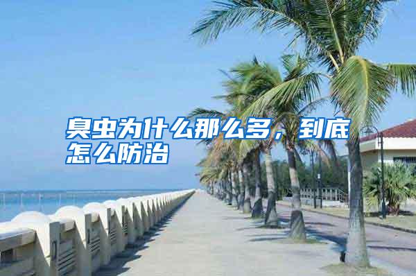 臭蟲為什么那么多,到底怎么防治