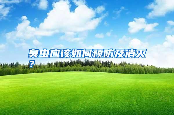 臭蟲應(yīng)該如何預(yù)防及消滅?