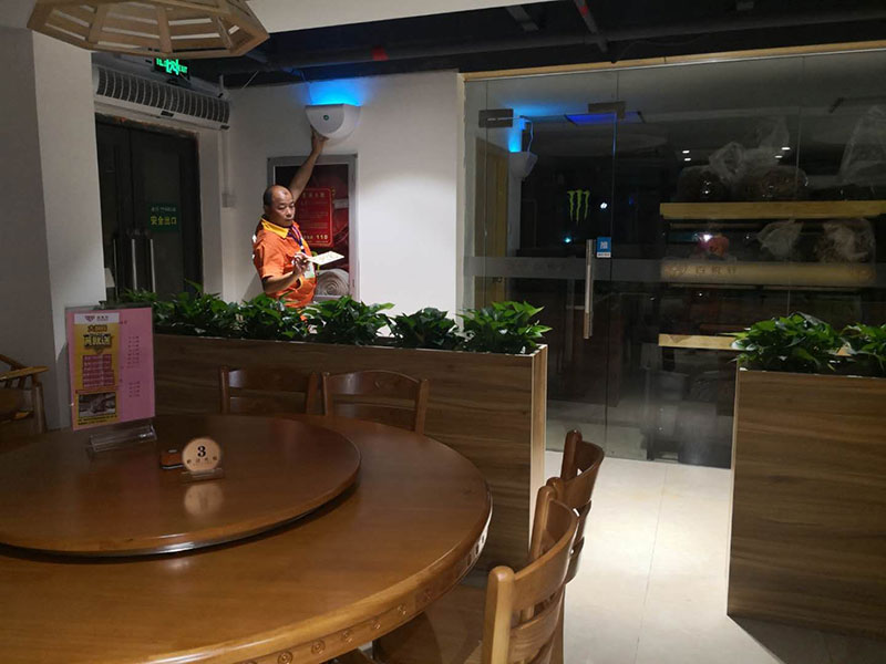 三合消殺酒樓消殺施工現(xiàn)場(chǎng)