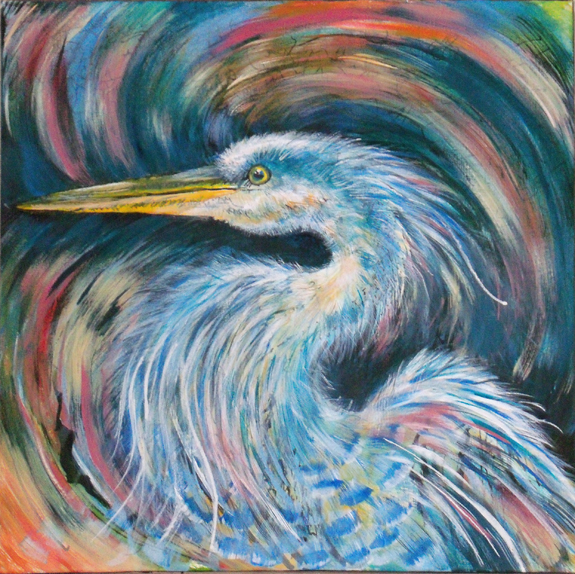 Blue Heron Dream