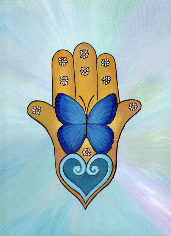 Sugi Healing Hand Logo Art